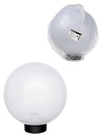 Светильник TDM НТУ 03- 60-254 шар d=250 мм IP54 (опал призма ПММА, основание плоское ПК, Е27) (1/4) (SQ0330-0636)