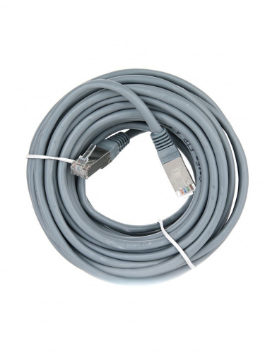 Патч-корд литой TELECOM FTP кат.5e, серый, 7,5 м. (1/42) (NA102-FTP-C5E-7.5M) фото 2 Патч-корд литой TELECOM FTP кат.5e, серый, 7,5 м. (1/42) (NA102-FTP-C5E-7.5M) фото 2