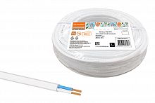 Провод НАРОДНЫЙ ПУГСП 2х1,5 (20м), белый (1/100/100) (SQ0126-0219)