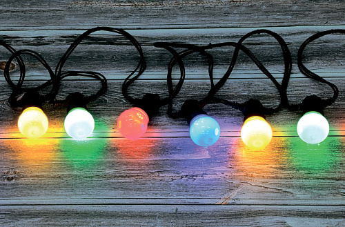 Гирлянда ЭРА Белт-лайт ERABL-MK10 уличная набор 10м 30 LED (шаг 30 см) мультицвет 220В кауч. изол IP65 (лампы несъемные) (1/4) (Б0047955) фото 2