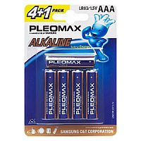 Элемент питания SAMSUNG PLEOMAX  LR03 (4+1)  BL   (50/500/32500) (C0021218)