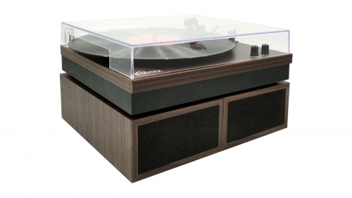 Виниловый проигрыватель RITMIX LP-340B Dark wood,  3 скорости; Функция автостоп; Bluetooth; 3.5mm AUX IN (1/1) (80001178) фото 3