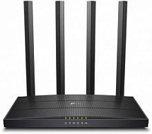 Роутер TP-LINK Archer C6U AC1200 10/100/1000BASE-TX черный (1/10) (ARCHER C6U)