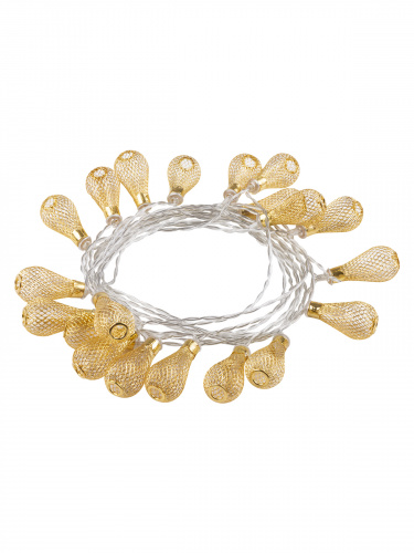 Гирлянда TDM ССГ "Бусины" на солнечной батарее, 4 м, 20 LED, желтый, IP54, (1/48) (SQ0330-0117) фото 6 Гирлянда TDM ССГ "Бусины" на солнечной батарее, 4 м, 20 LED, желтый, IP54, (1/48) (SQ0330-0117) фото 6