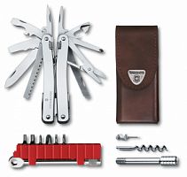Мультитул Victorinox SwissTool Spirit X, 105 мм., 36 функций, серебро (подар. коробка) (3.0236.L)