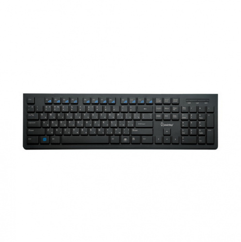 Клавиатура проводная Smartbuy 206, USB, slim, чёрная (1/20) (SBK-206US-K)