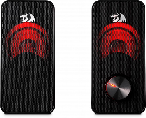Акустическая 2.0 система REDRAGON Stentor черный, 6 Вт, USB (1/20) (77600) фото 4