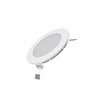 Светильник светодиодный GAUSS "Даунлайт" круг белый GAUSS IP20 6W 2700K 1/20 (939111106)