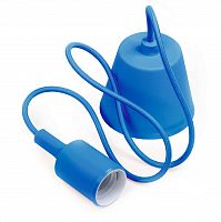 Подвес SMARTBUY с патроном E27, 1 м, голубой (1) (SBE-CLHE27s-bl)