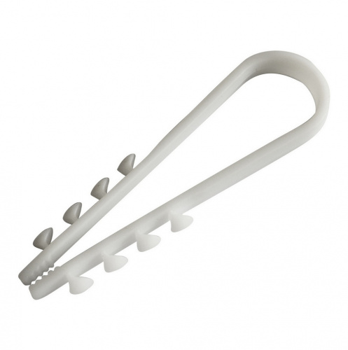 Дюбель-хомут SMARTBUY для круглого кабеля 11x18 мм нейлон белый (ЦЕНА за упаковку=100шт) (SBE-CJ-18-Вт ) (1/10/150) (SBE-CJ-18-w) Дюбель-хомут SMARTBUY для круглого кабеля 11x18 мм нейлон белый (ЦЕНА за упаковку=100шт) (SBE-CJ-18-Вт ) (1/10/150) (SBE-CJ-18-w)