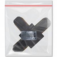 Коннектор SMARTBUY SB-T-образной формы Черный (SBL-T Black)(1/50) (SBL-T-Black)