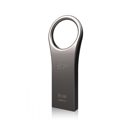 Флеш-накопитель USB 3.0  8GB  Silicon Power  Jewel J80 титан (SP008GBUF3J80V1T)