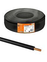 Провод TDM ПуВнг(А)-LS 1х2,5 ГОСТ (100м), черный (SQ0124-0336)