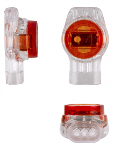 Соединительная клемма скотч-лок К-3, (d=0,4-0,9 мм), D=1,67 мм (50 шт) TDM (1/200) (SQ0520-0203) фото 3 Соединительная клемма скотч-лок К-3, (d=0,4-0,9 мм), D=1,67 мм (50 шт) TDM (1/200) (SQ0520-0203) фото 3