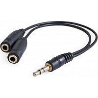 Переходник DEFENDER для гарнитуры Audio jack Разветвитель 3.5 мм/ 2*3.5 мм (jack) (1/50/400) (63001)