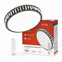 Светильник светодиодный COMFORT ASTERA 75Вт 230В 3000-6500K 6000Лм 500x90мм с пультом ДУ IN HOME (1/5) (4690612035727)