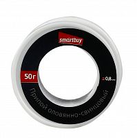Припой SMARTBUY ПОС-50 (оловянно-свинцовый 60/40), бобина 50 г (1/50/200) (SBT-SIW-50)
