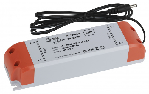 Источник питания ЭРА LP-LED-12-36W-IP20-P-3,5 (30/1680) (C0045620) фото 3