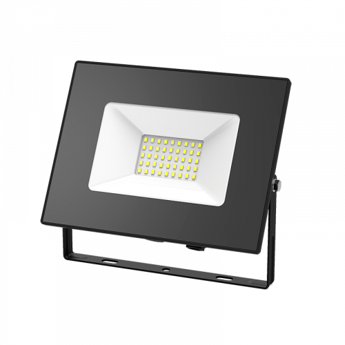 Прожектор светодиодный GAUSS Elementary G2 70W 6295lm IP65 4000К черный (1/16) (613100270)
