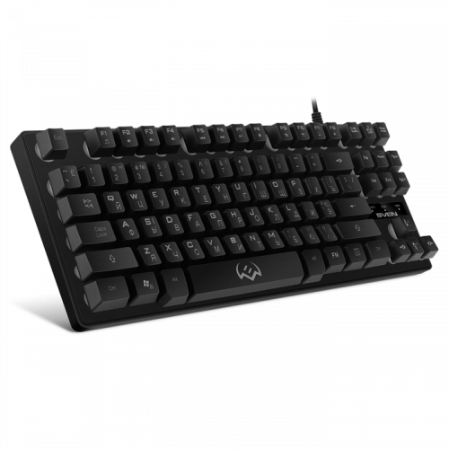 Клавиатура проводная игровая SVEN KB-G7400 (87кл., 12 Fn функций, подсветка), черная (1/20) (SV-019488) фото 2