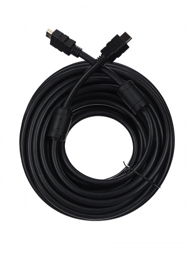 Кабель HDMI 19M/M ver:1.4+3D, 15m, 2 фильтра VCOM <VHD6020D-15MB> Blister (1/10) фото 2