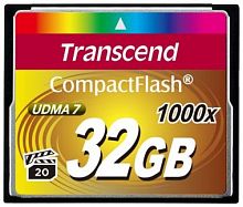 Карта памяти CF  Transcend  32GB (1000x) (TS32GCF1000)