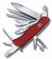 Нож перочинный Victorinox WorkChamp, 111 мм., 21 функция, красный (0.8564)