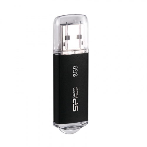 Флеш-накопитель USB  8GB  Silicon Power  Ultima II  чёрный (SP008GBUF2M01V1K)