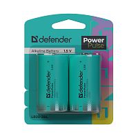 Элемент питания DEFENDER LR20 D PowerPulse BL2 (20/100) (56220)