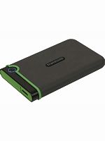 Внешний HDD  Transcend  2 TB  25M3C чёрный, 2.5", USB 3.1 (Type-C) (TS2TSJ25M3C)