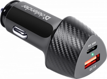 Автомобильное ЗУ DEFENDER UCA-92 48W: PD3.0/30W+QC3.0/18W  (1/50) (83851)