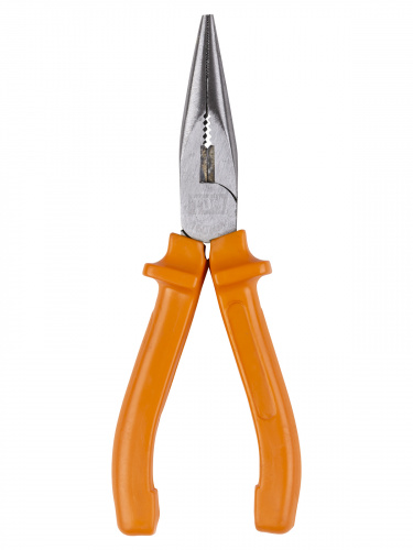 Длинногубцы (тонкогубцы), с пластиковыми рукоятками, углеродистая сталь, 160 мм, серия "Гранит" TDM (1/60) (SQ1009-0201) фото 5