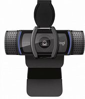 Веб-камера LOGITECH C920e black 3Mpix (1920x1080) USB2.0 с микрофоном черный  [960-001086] (1/10)