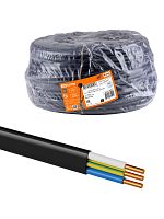 Кабель TDM ВВГ-П нг(А)-LS 3х2,5 ок(N, PE)-0,66 ГОСТ (90м) (SQ0117-0475)