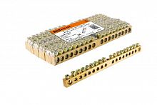 Шина "N" нулевая 6х9мм 18/1 (18 групп/крепеж по центру) TDM (SQ0801-0043)