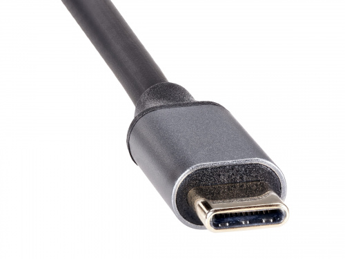 Переходник USB 3.1 Type-C--> RJ45+PD 100Вт, Allum Shell, VCOM <CU4591> (1/100) фото 7