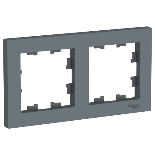 Рамка 2-м ATLASDESIGN универс. грифель Systeme Electric ATN000702 (1/10/60) Рамка 2-м ATLASDESIGN универс. грифель Systeme Electric ATN000702 (1/10/60)