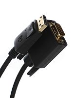 Кабель-переходник DP ----> VGA_M/M 1,8м Telecom ( TA669-1.8M) (1/100)