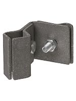 Держатель фальцевый стальной зажим 45х60 мм для прута Ø6-10 мм, гор.цинк TDM (1/25) (SQ2402-3279)