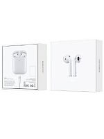 Наушники внутриканальные Borofone BW01, Plus, bluetooth 5.1, микрофон, цвет: белый (1/22/132) (6931474753915)