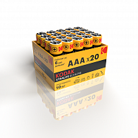 Элемент питания KODAK XTRALIFE  LR03-20 bulk XTRALIFE Alkaline (20/360) (Б0054764)