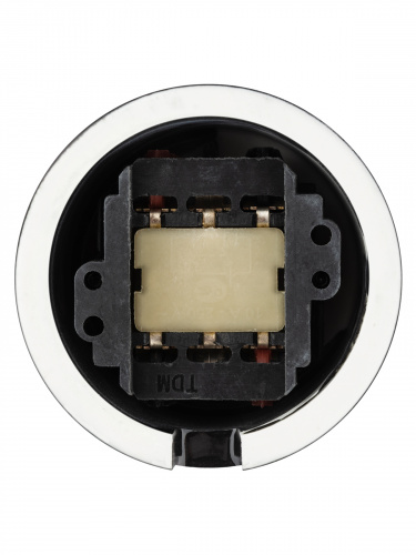 Выключатель фарфоровый поворотный перекрёстный с ручкой (бантик) 10А черный «Болонь» TDM (1/72) (SQ1820-0214) фото 3 Выключатель фарфоровый поворотный перекрёстный с ручкой (бантик) 10А черный «Болонь» TDM (1/72) (SQ1820-0214) фото 3