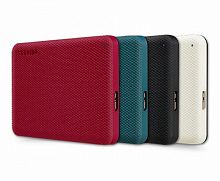 Внешний HDD  Toshiba  1 TB Canvio Advance чёрный, 2.5", USB 3.0 (HDTCA10EK3AA)