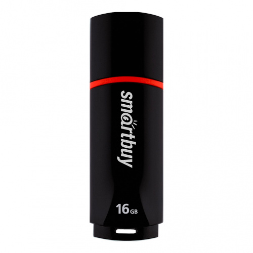 Флеш-накопитель USB  16GB  Smart Buy  Crown   чёрный (SB16GBCRW-K)