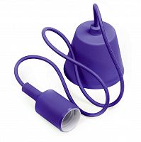 Подвес SMARTBUY с патроном E27, 1 м, фиолетовый (1) (SBE-CLHE27s-p)