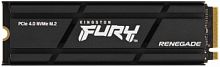 Внутренний SSD  Kingston   1TB  Fury Renegade PCIe x4, R/W - 7300/3900 MB/s, (M.2), 2280, w/Heatsink, TLC 3D NAND (SFYRSK/1000G)