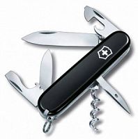 Нож перочинный Victorinox Spartan, 91 мм., 12 функций, чёрный (карт. коробка) (1.3603.3)