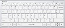Клавиатура беспроводная A4Tech Fstyler FBX51C белый USB BT/Radio slim Multimedia (FBX51C WHITE) (1/20)