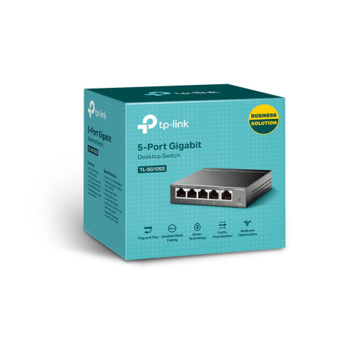 Коммутатор TP-Link TL-SG105S 5G неуправляемый (1/36) фото 2
