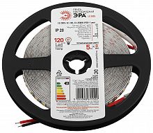 Лента светодиодная ЭРА LS2835 12-120-12-3500K-IP20-1 year-5m нейтральный белый свет (1/100) (Б0053971)